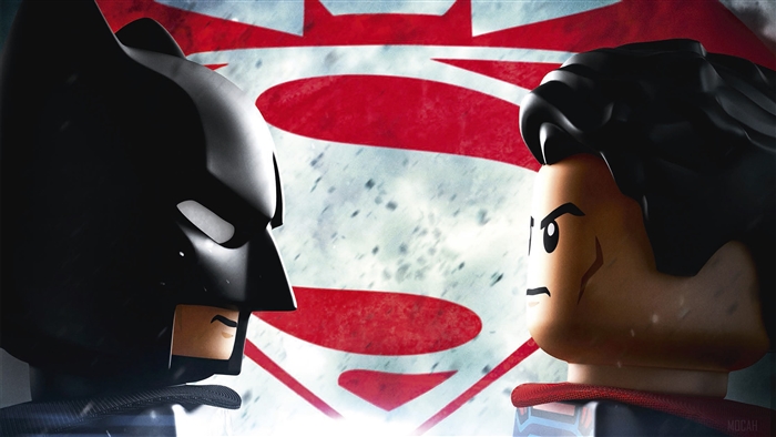Batman V Superman Lego 4K