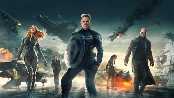 Captain America from Captain America: The Winter Soldier 4K