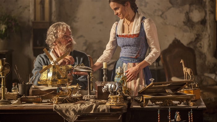 Maurice and Belle from Beauty and the Beast 4K