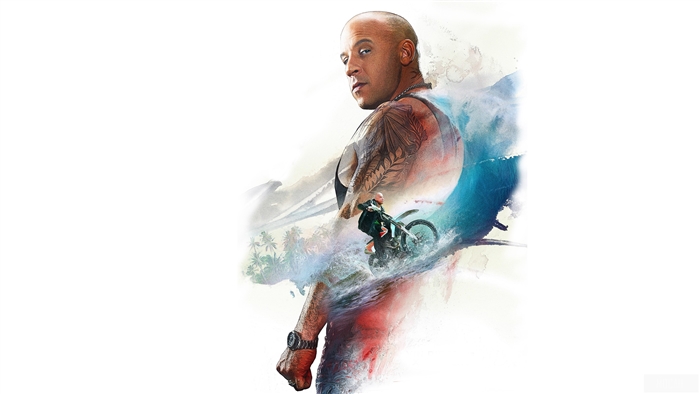 Vin Diesel as Xander Cage in XXX Return of Xander Cage 4K