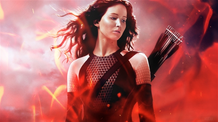 Katniss Everdeen from The Hunger Games 4K