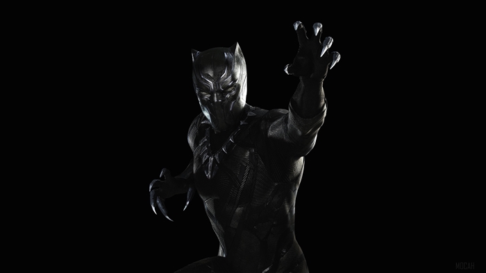 Black Panther from Captain America Civil War 4K
