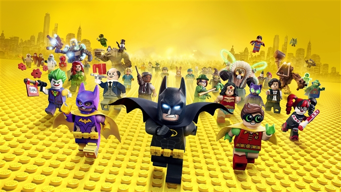 The Lego Batman Movie Characters 4K