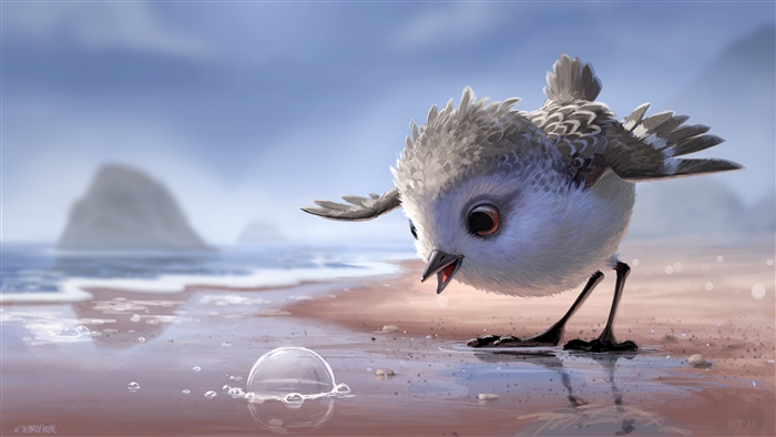 Piper from Pixar Animated Movie 4K
