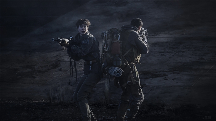Katherine Waterston in Alien Covenant 4K