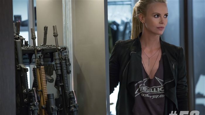 Charlize Theron from Fast 8 4K