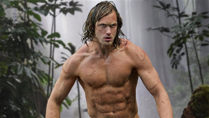 Alexander Skarsgard as Tarzan in 4K