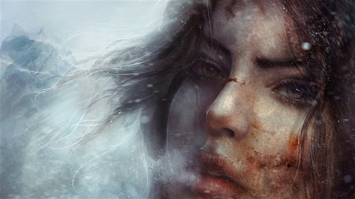 Lara Croft from Tomb Raider 4K