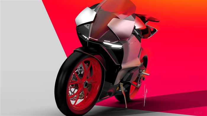 Ducati Zero Electric Motorcycle Concept 4K