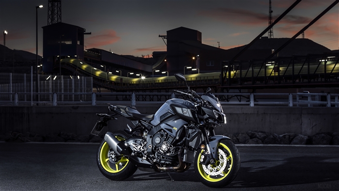 2017 Yamaha MT-10 motorcycle 4K