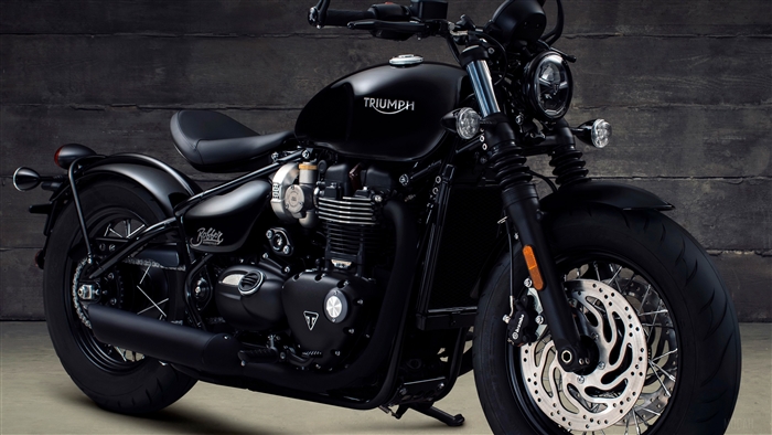 Triumph Bonneville Bobber Black 2017