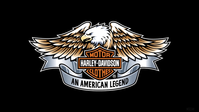 Harley-Davidson Clothes Eagle Logo 4K