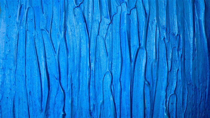 Blue Textured Paint Surface 4K