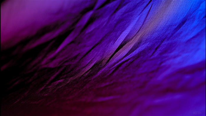Textured fabric with purple and blue lighting 4K