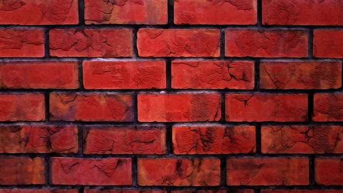 Red brick wall texture 4K