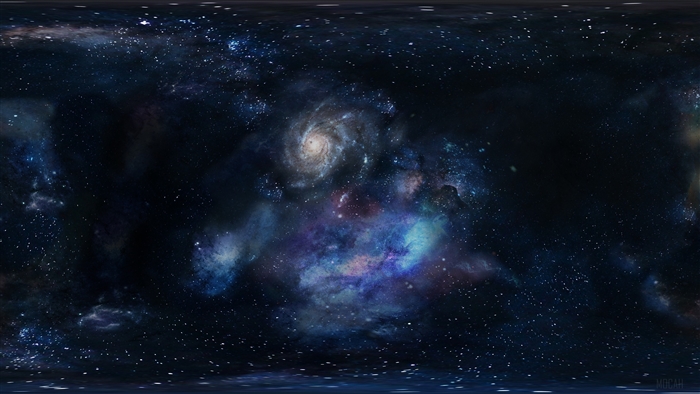 Galaxy and Stars 4K