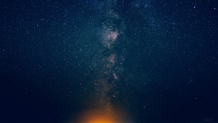 Milky Way Galaxy and Stars 4K