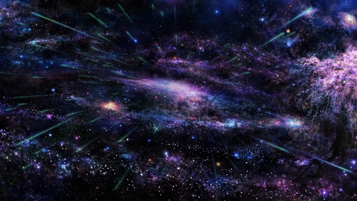 Space 4K Art with Stars and Nebulae