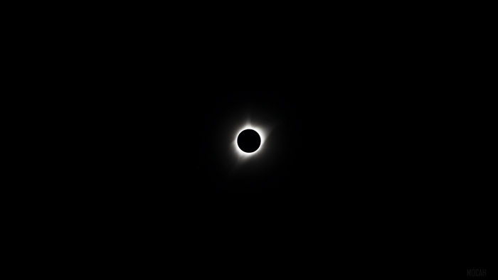Total solar eclipse with corona