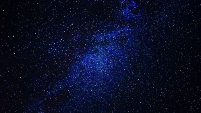 Milky Way Galaxy in Space 4K