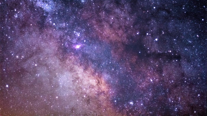 Milky Way Galaxy with Stars and Nebulae
