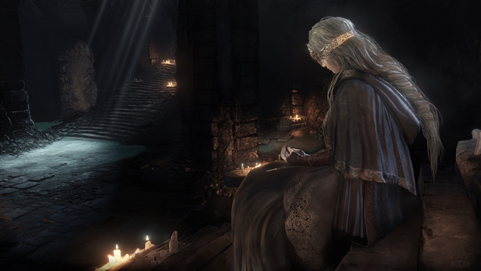 Fire Keeper from Dark Souls 3 4K