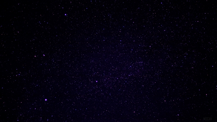 Violet starry sky 4K