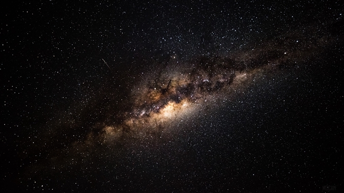 Milky Way Galaxy in Starry Sky 4K