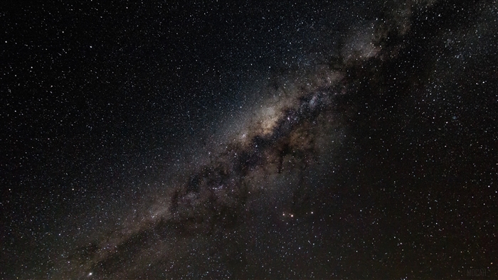 Milky Way Galaxy in Starry Sky 4K