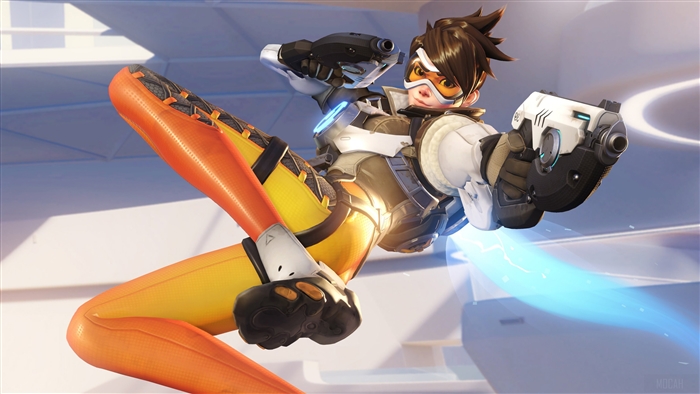 Tracer from Overwatch 4K