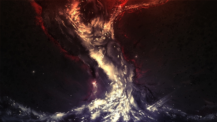 Space Nebula Art 4K