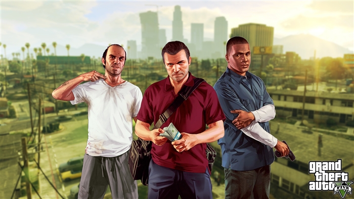 GTA 5 4K Grand Theft Auto V Characters