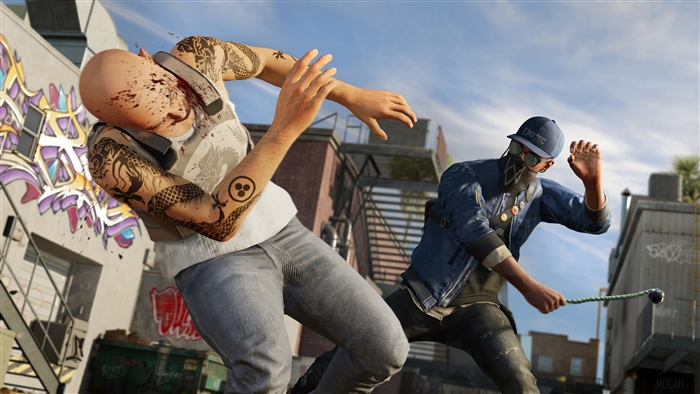 Man from Watch Dogs 2 Video Game 4K