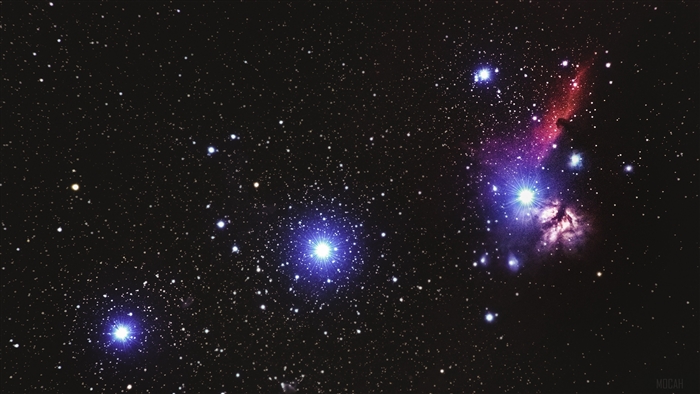 Space with stars and nebulae in 4K