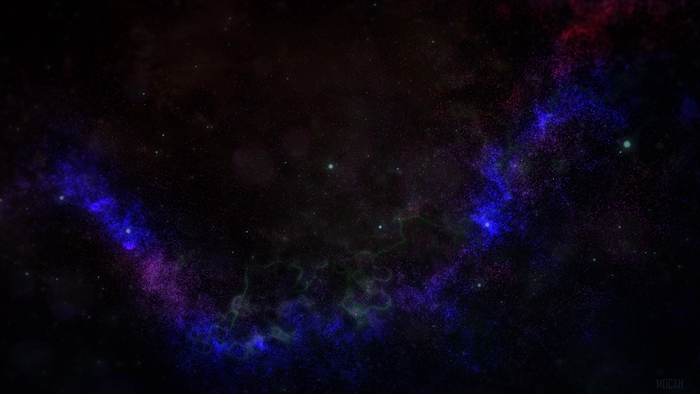 Galaxy and starry sky 4K