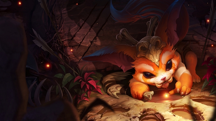 Gnar from League of Legends 4K