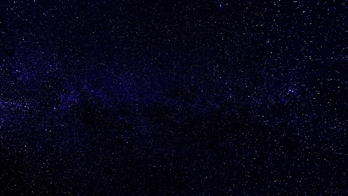 Starry Night Sky with Milky Way in 4K