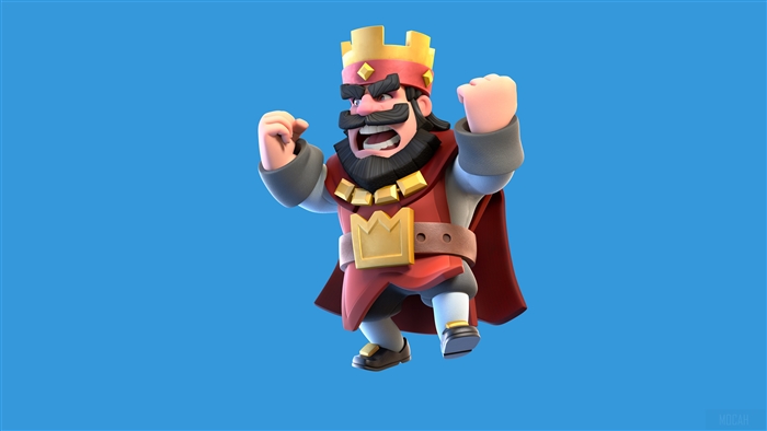 Red King from Clash Royale 4K