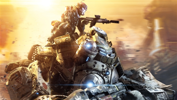 Pilot on a Titan from Titanfall 4K
