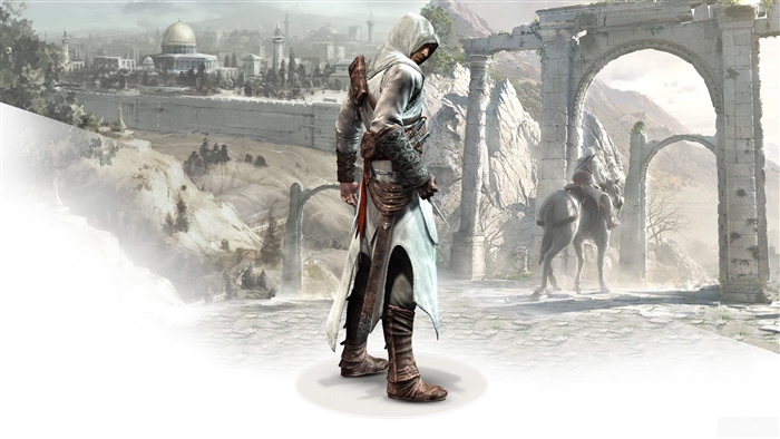 Altair from Assassin's Creed in Jerusalem 4K
