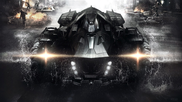 Batmobile from Batman Arkham Knight 4K