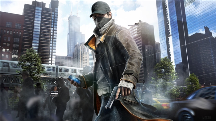Aiden Pearce from Watch Dogs in 4K