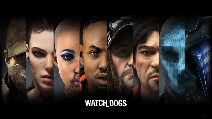 Watch Dogs characters montage 4K