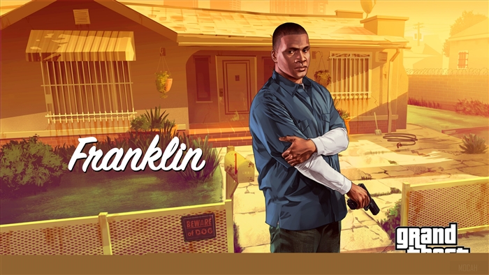 Franklin from Grand Theft Auto V 4K