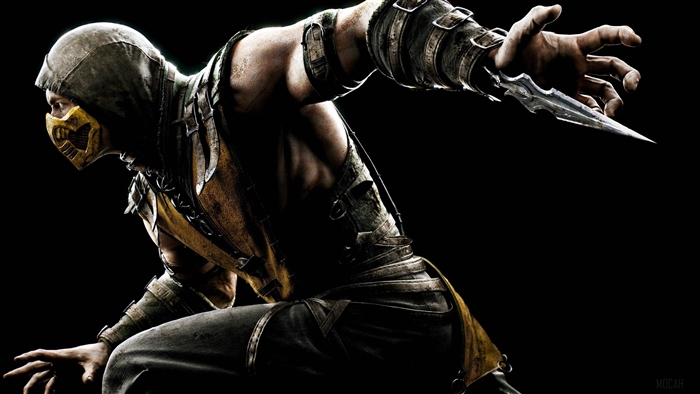 Scorpion from Mortal Kombat X 4K