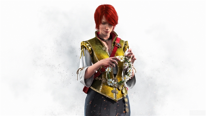 Triss Merigold from The Witcher 3 Wild Hunt 4K