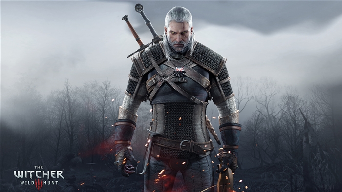 Geralt of Rivia from The Witcher 3 Wild Hunt 4K