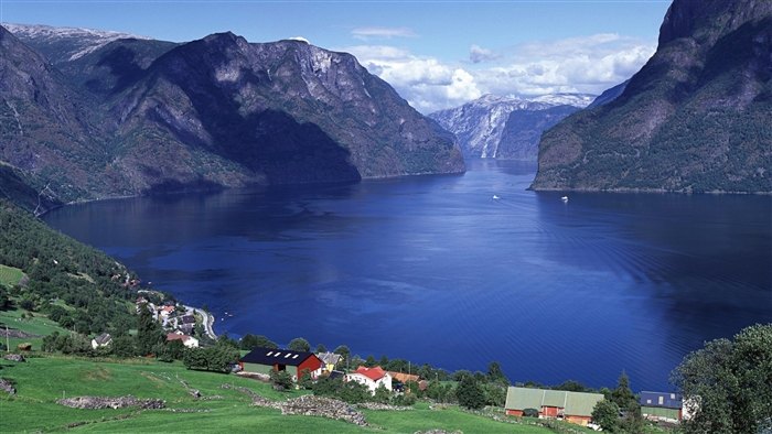 Norway Aurlandsfjord