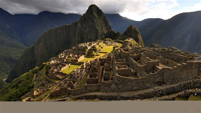 Machu Picchu Structure Mountains 4K