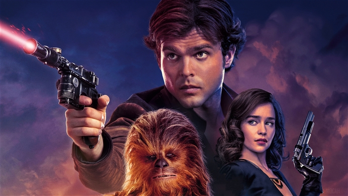 Han Solo and Qi'ra from Solo: A Star Wars Story 4K